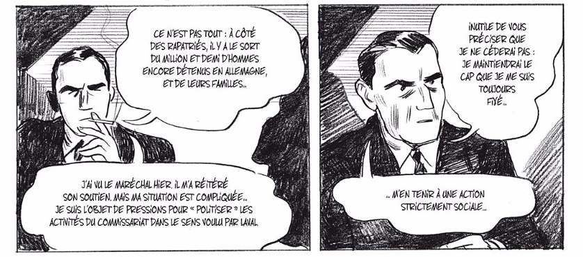 Featured image of post 🕮  BD : Mitterrand, un jeune homme de droite - Richelle et Rébéna